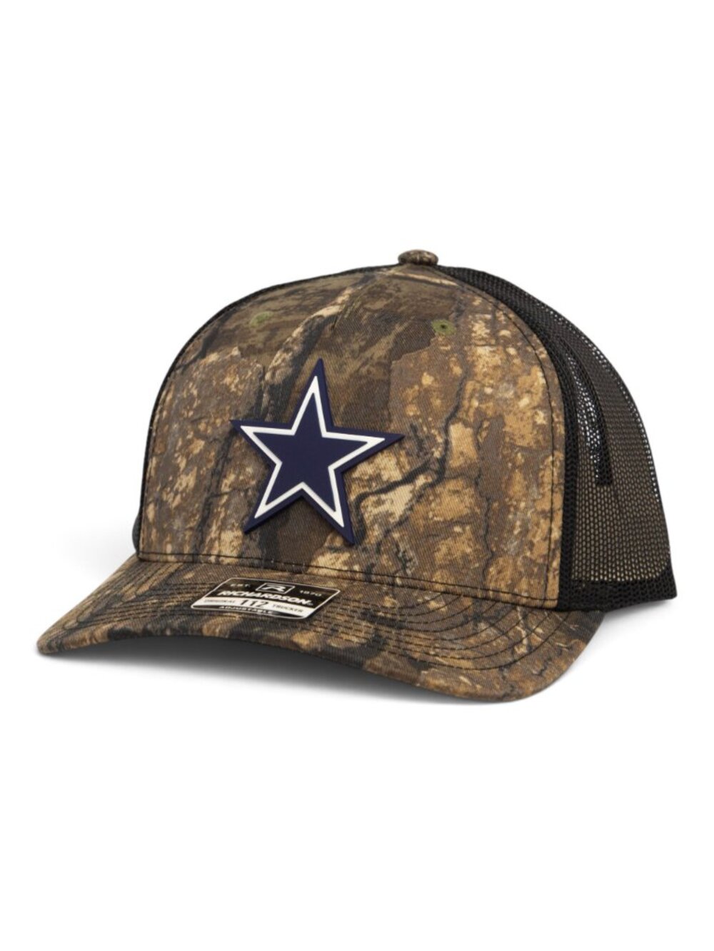 Dallas Cowboys 3D Snapback Trucker Hat- Realtree Timber/ Black
